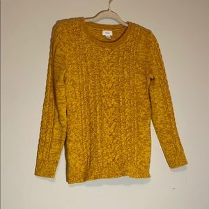 Gold Old Navy sweater